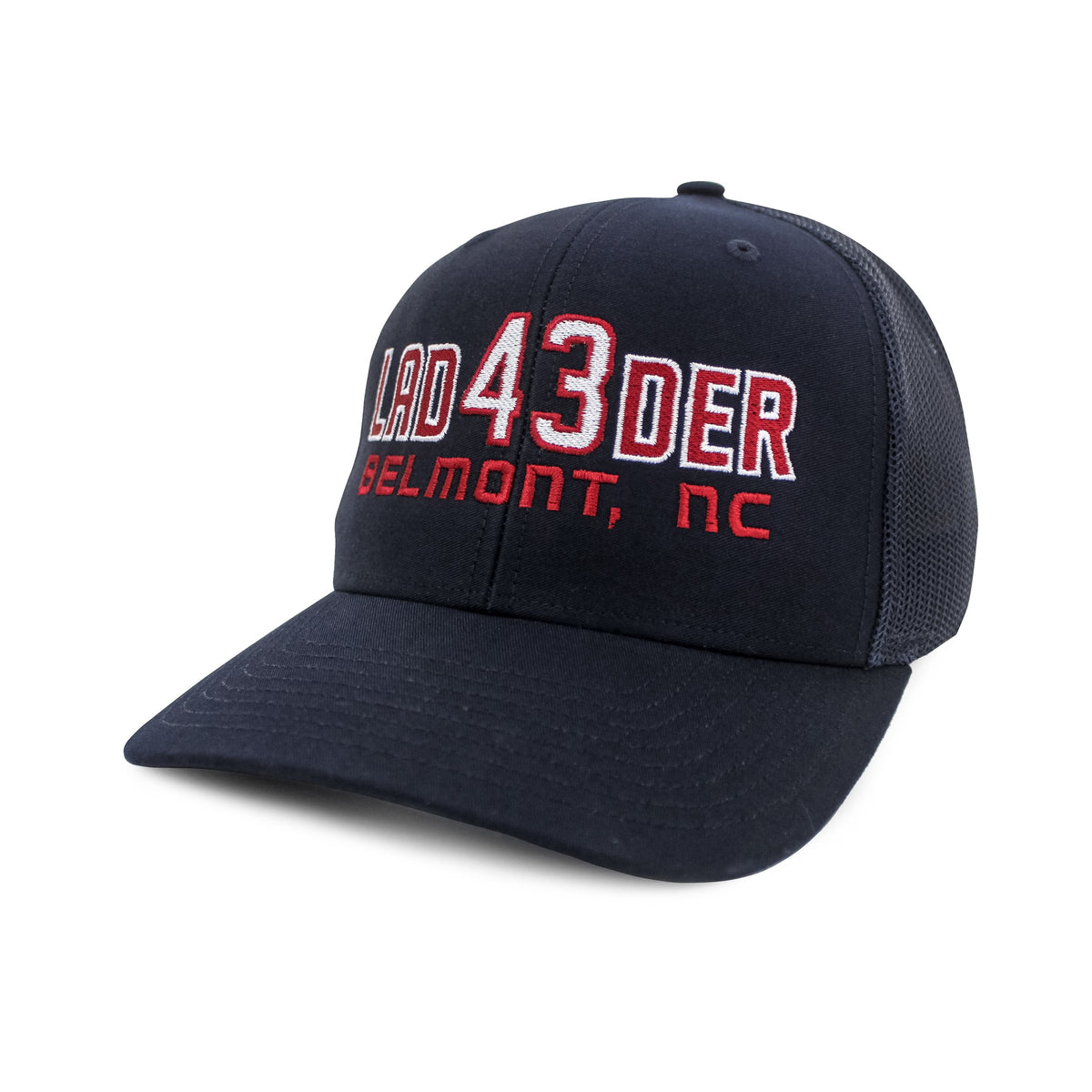 Richardson 112 Mid Profile Trucker Mesh Hat (Snapback) w/ Traditional Bravo Design