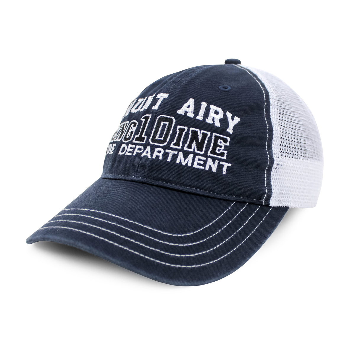 Richardson 111 Garment Washed Hat (Snapback) w/ Traditional Alpha Design