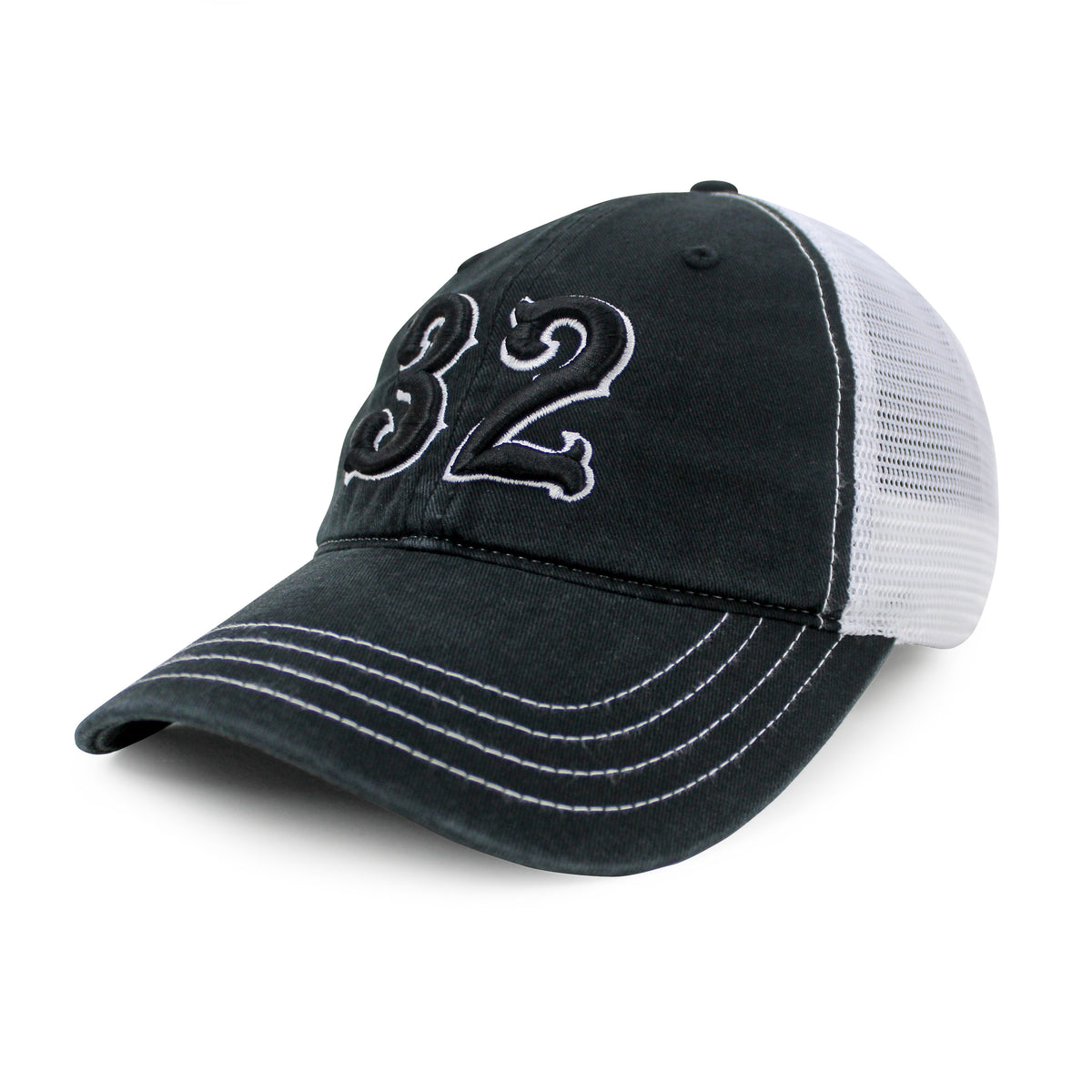 Richardson 111 Garment Washed Hat (Snapback) w/ Old School 3D Font