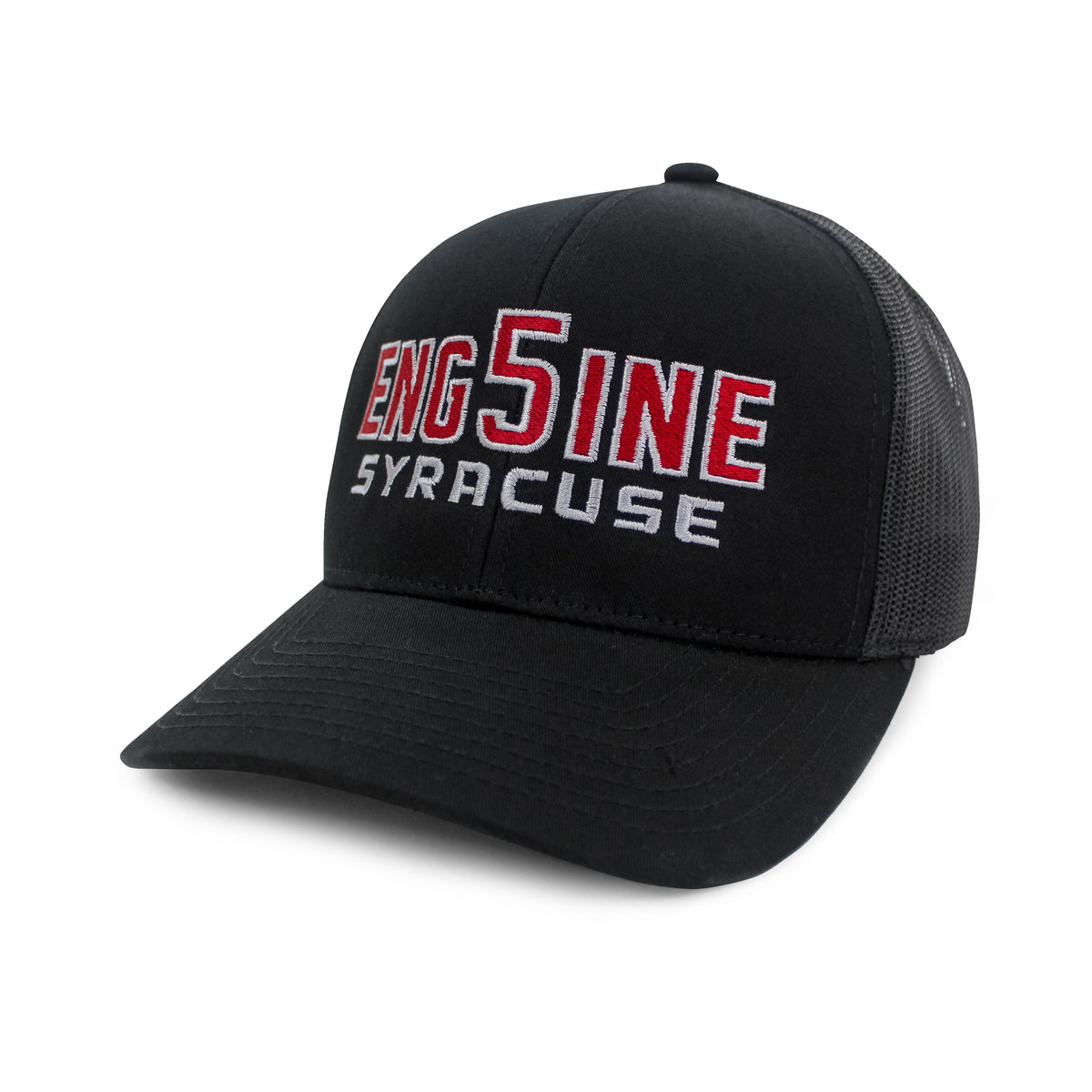 CLOSE OUT - Pacific 104C Trucker Mesh Hat (Snapback) w/ Traditional Bravo Design  - *DISCONTINUED - LIMITED STOCK AVAILABLE