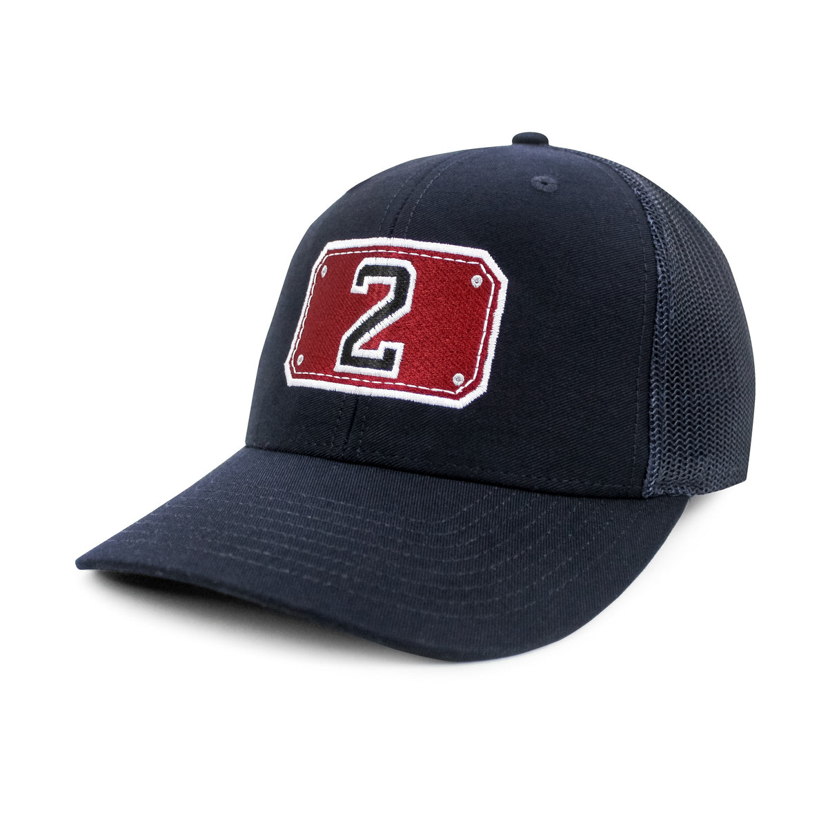 Richardson 112 Mid Profile Trucker Mesh Hat (Snapback) w/ Passport Design